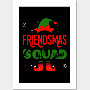 Friendsmas Christmas Squad Posters and Art
